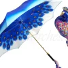 Il Marchesato Blue Peacock Umbrella Awesome Fashionable Ladies Umbrella Outlet