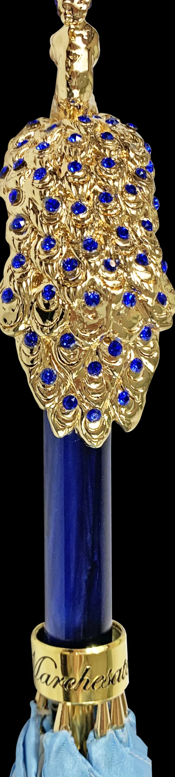 Il Marchesato Blue Peacock Umbrella Online