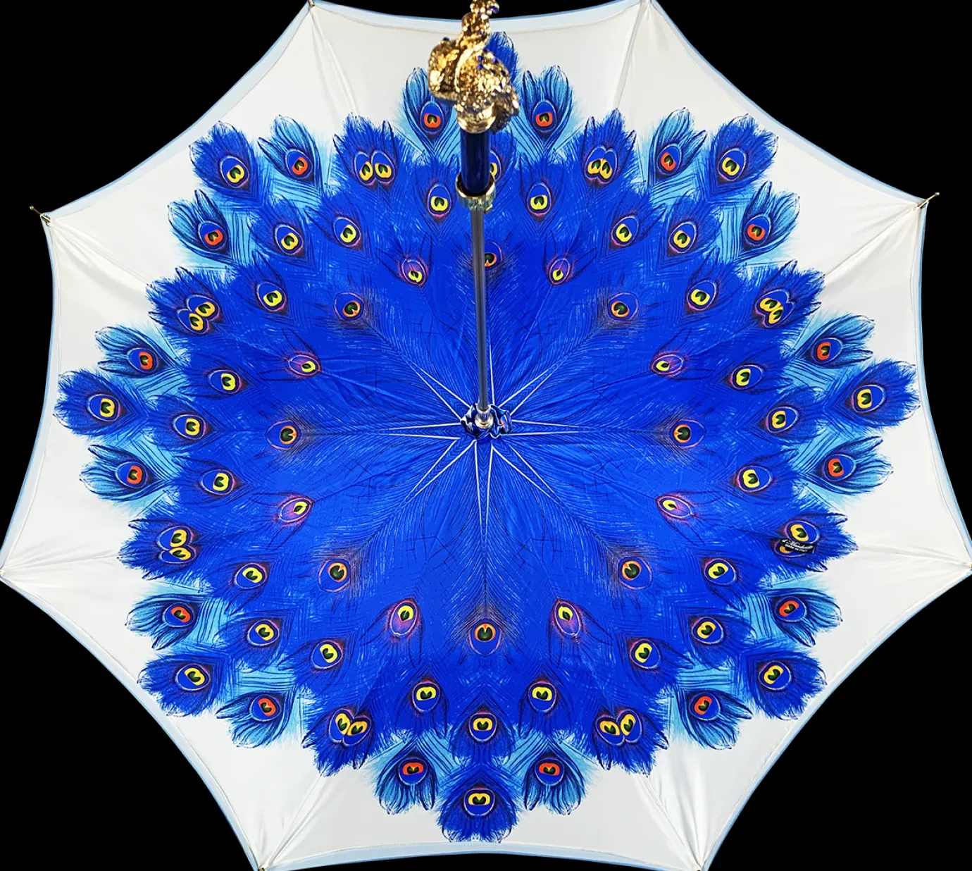 Il Marchesato Blue Peacock Umbrella Online
