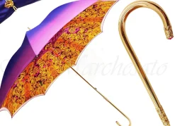 Il Marchesato Brightly Colored Handcrafted Double Canopy Umbrella Clearance