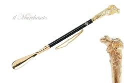 Il Marchesato Gold plated shoehorn New