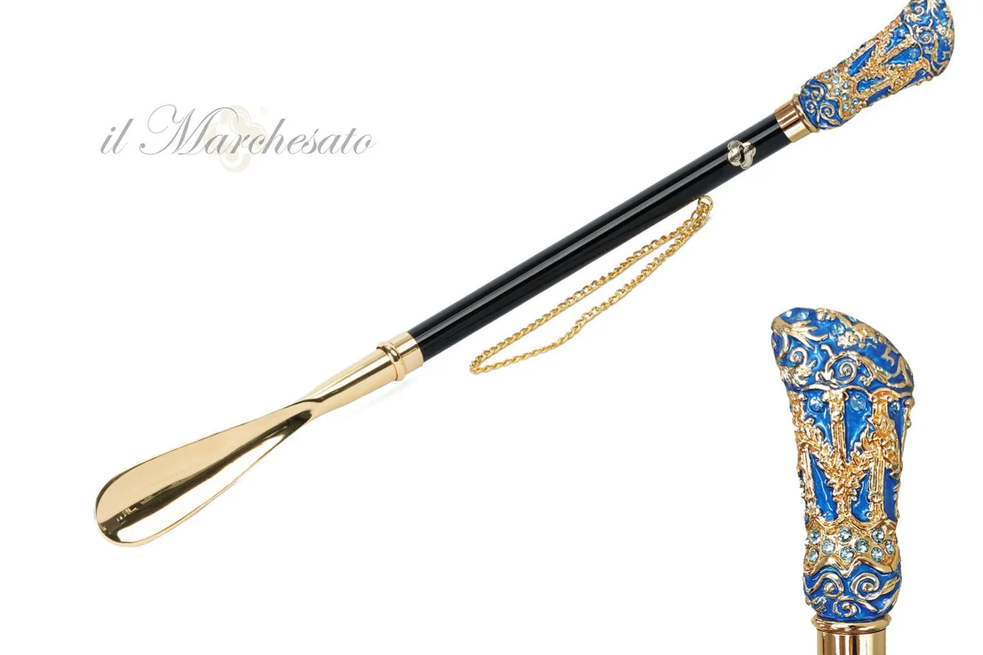 Il Marchesato Gold plated shoehorn Sale