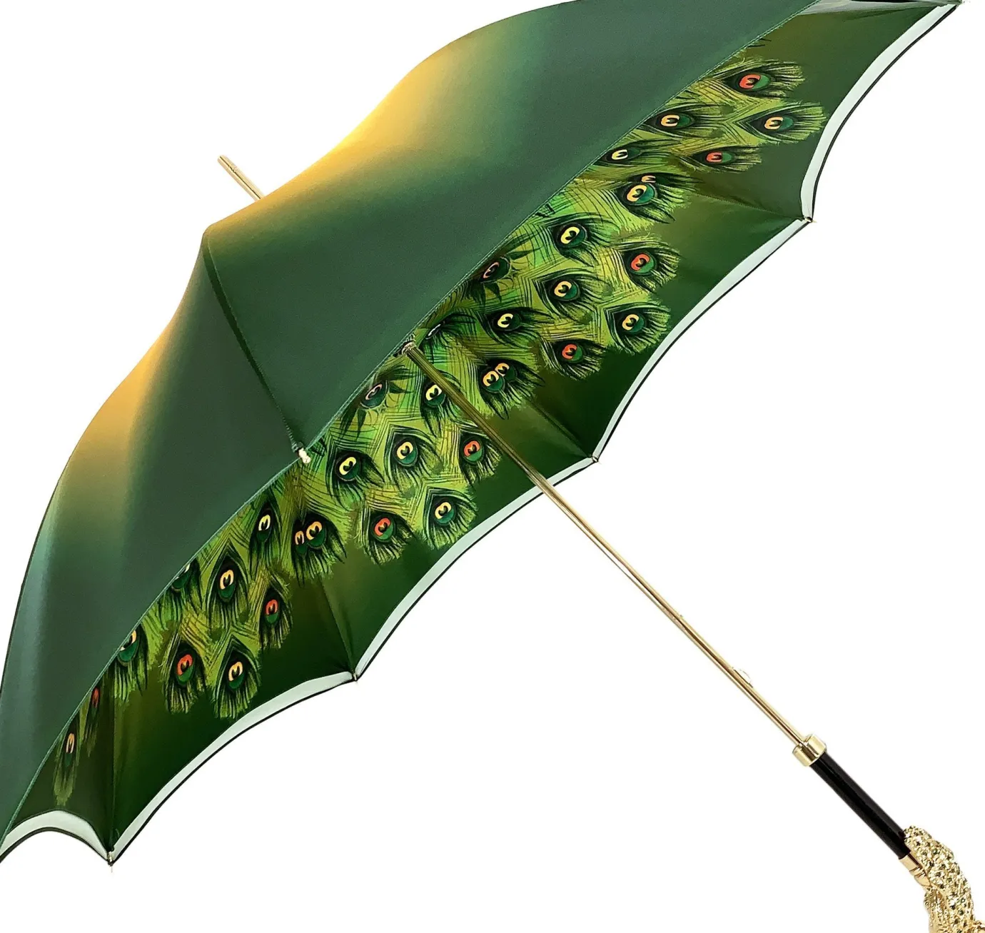 Il Marchesato Green Peacock Umbrella Hot