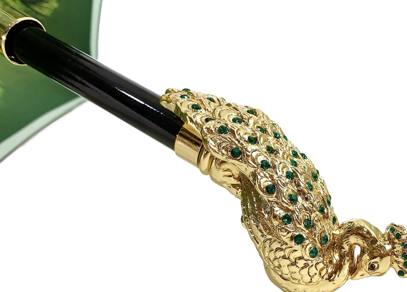 Il Marchesato Green Peacock Umbrella Hot