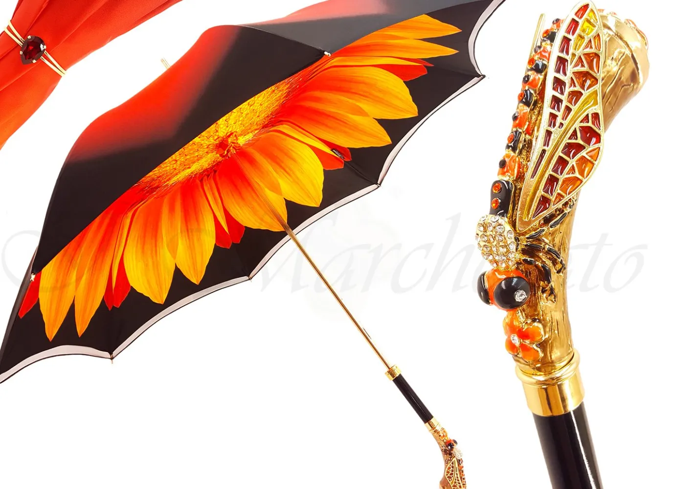 Il Marchesato Luxury Dragonfly Umbrella, Double Cloth Fashion