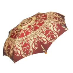 Il Marchesato ombrelli Burgundy crown design - Mylord red stones Handl Best