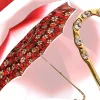 Il Marchesato Red Flowered Umbrella New