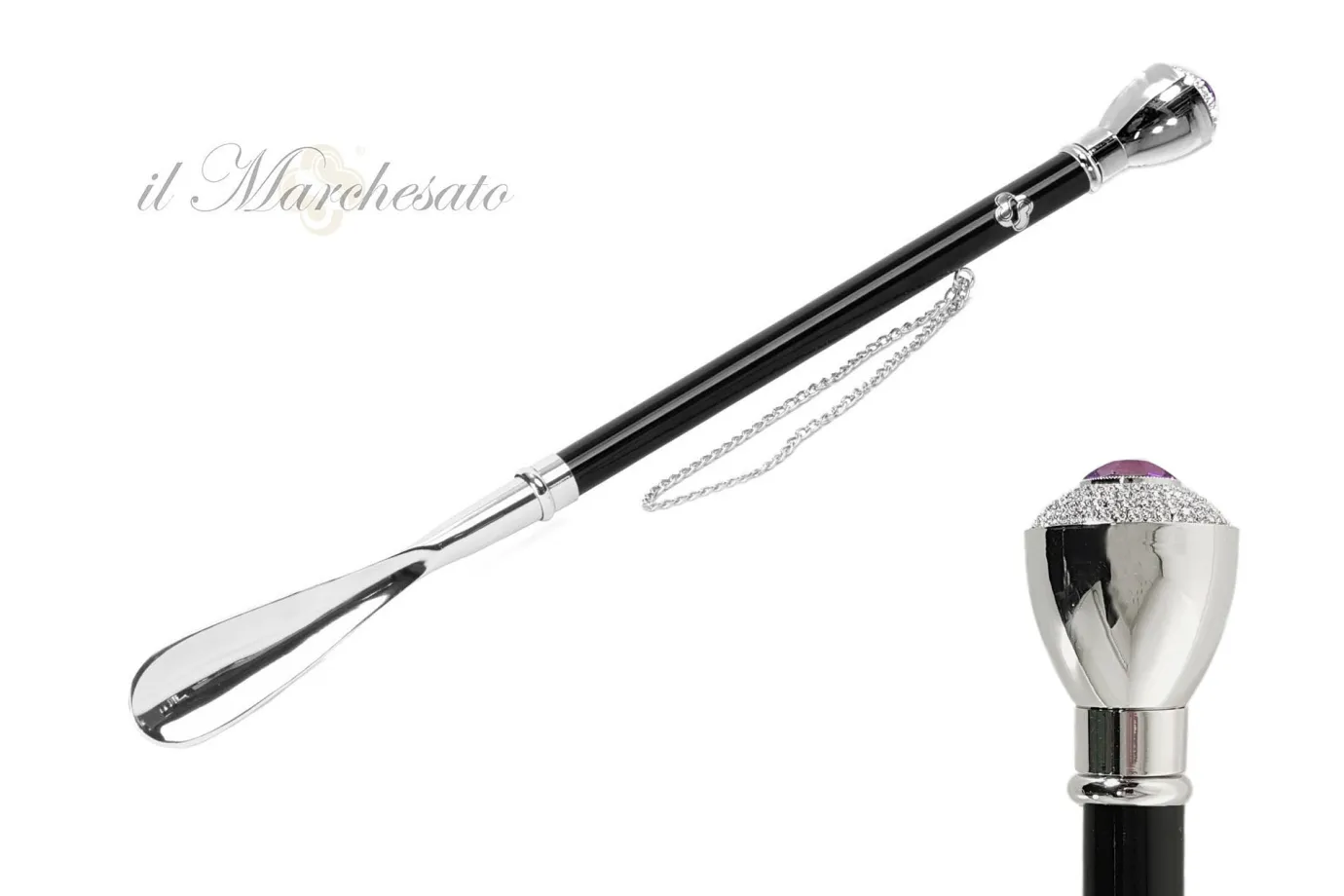 Il Marchesato Silver plated shoehorn Clearance