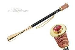 Il Marchesato Silver plated shoehorn New