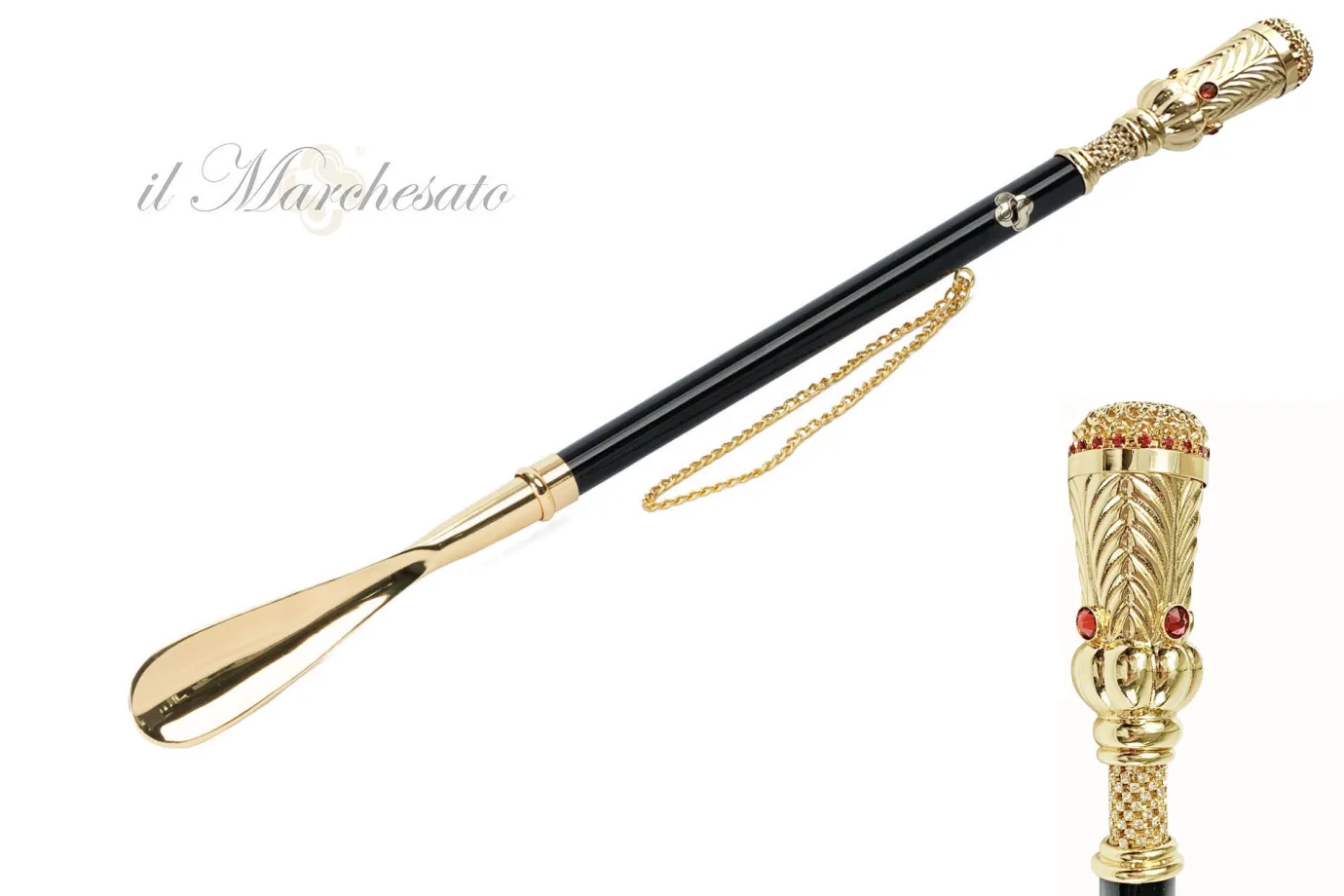 Il Marchesato Silver plated shoehorn Clearance