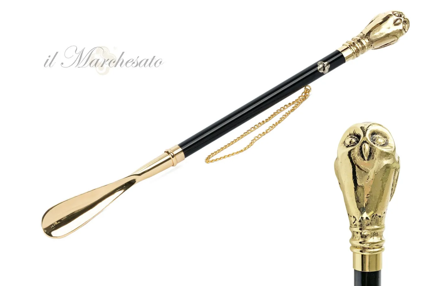 Il Marchesato Silver plated shoehorn Online