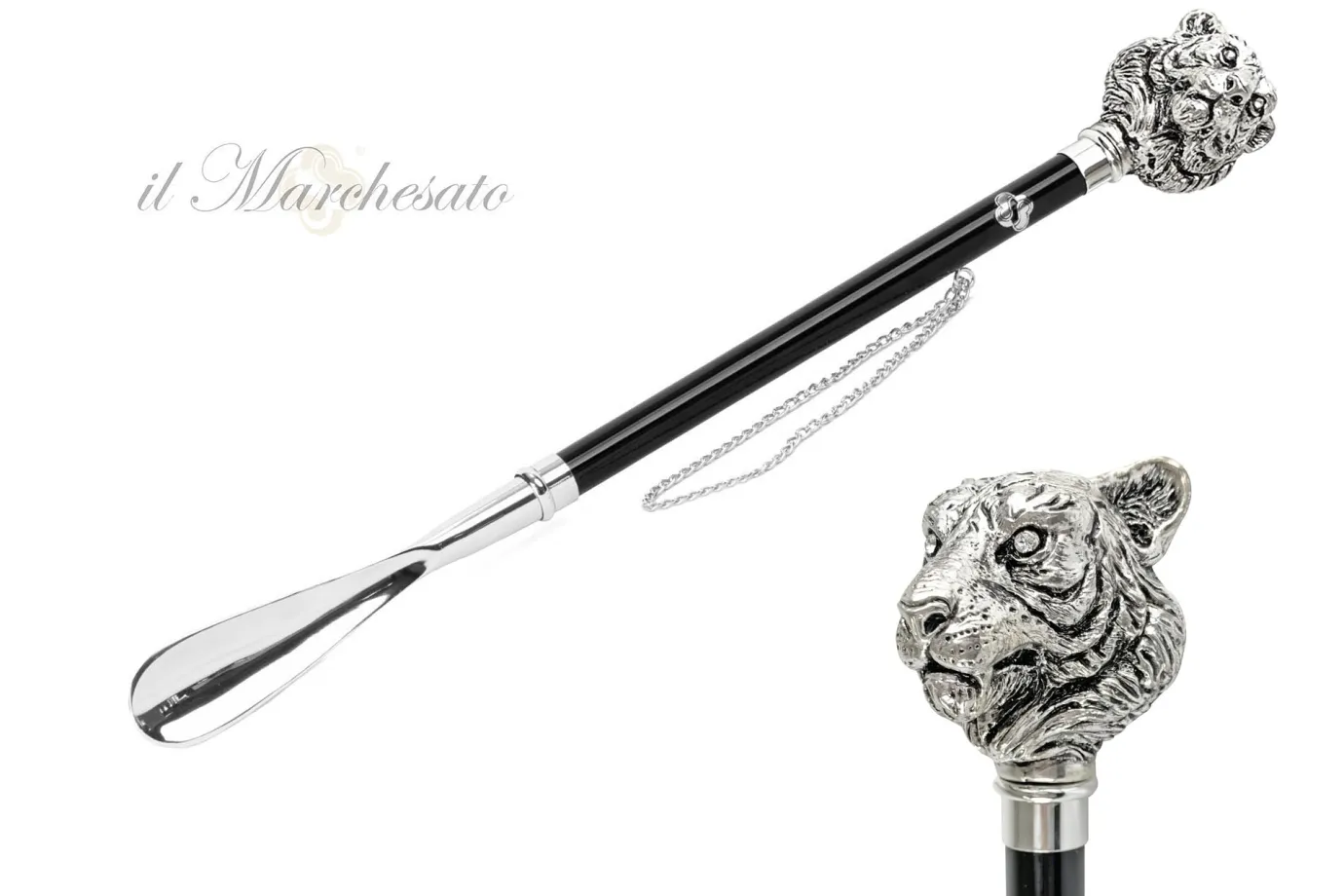 Il Marchesato Silver plated shoehorn Sale