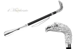 Il Marchesato Silver plated shoehorn New