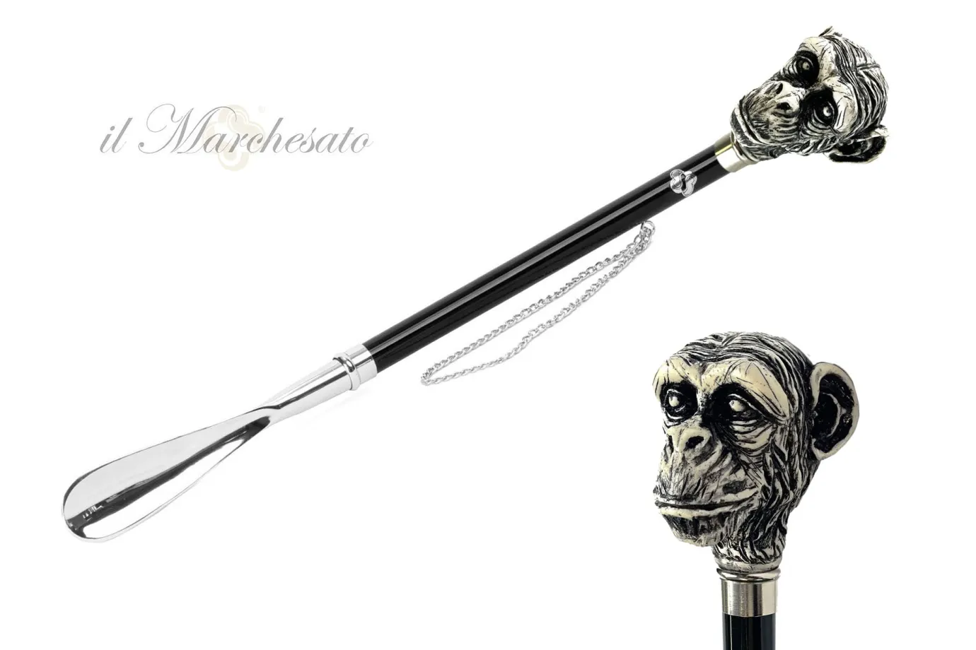 Il Marchesato Silver plated shoehorn Clearance