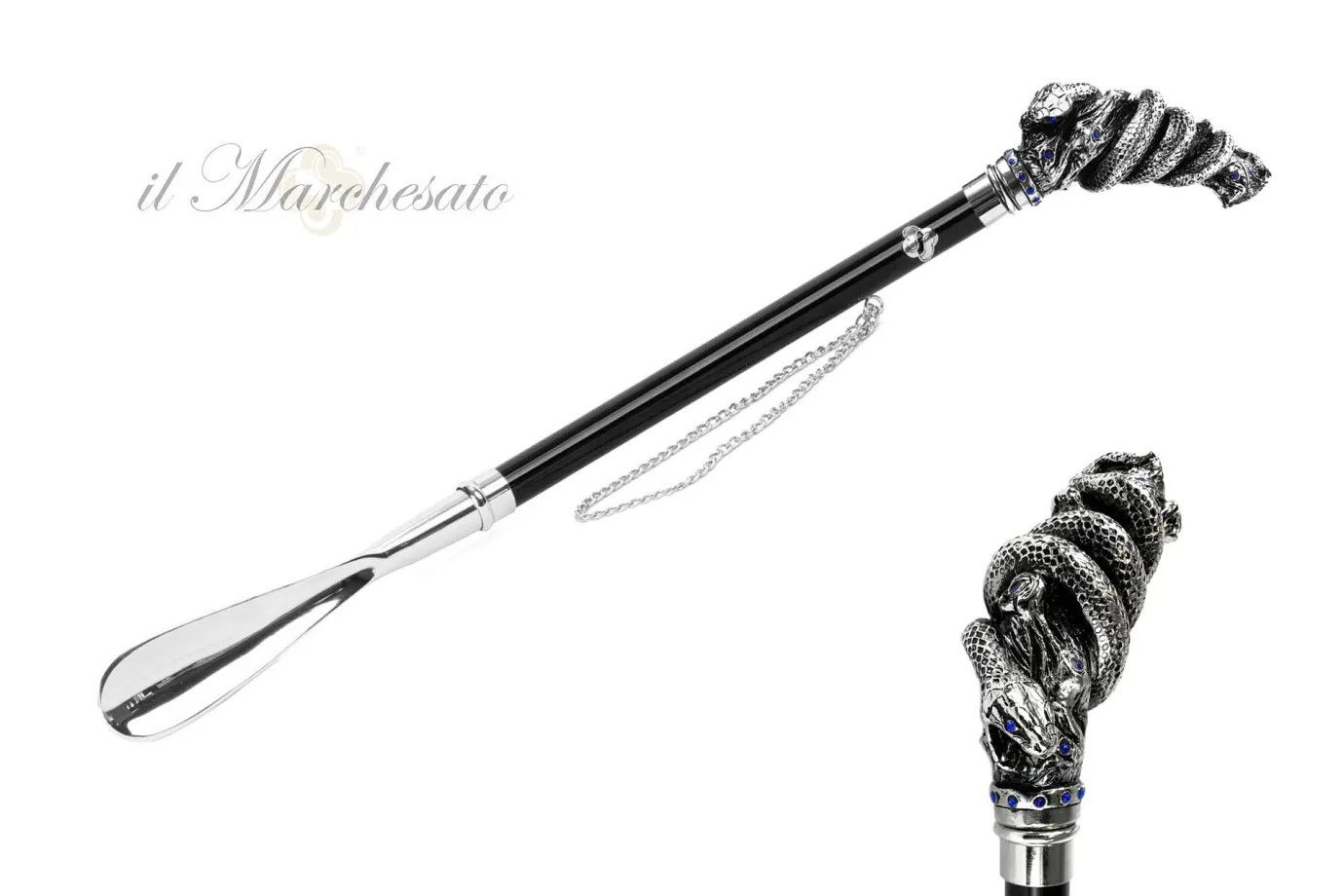 Il Marchesato Silver plated shoehorn Clearance
