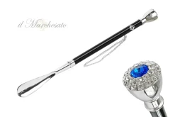 Il Marchesato Silver plated shoehorn New
