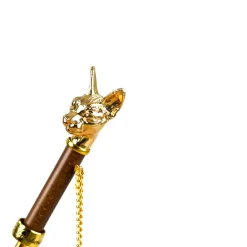 Il Marchesato Umbrella with 24K Gold plated Cat Handle Outlet