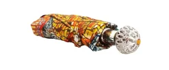 Il Marchesato Women's Folding Umbrella - Byzantine Design Outlet