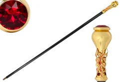 Il Marchesato Italian Artisan Excellence: Luxury Walking Cane with 24K Gold Plating Best