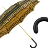 Il Marchesato Italian Greek Design with Leather handle Umbrella Hot