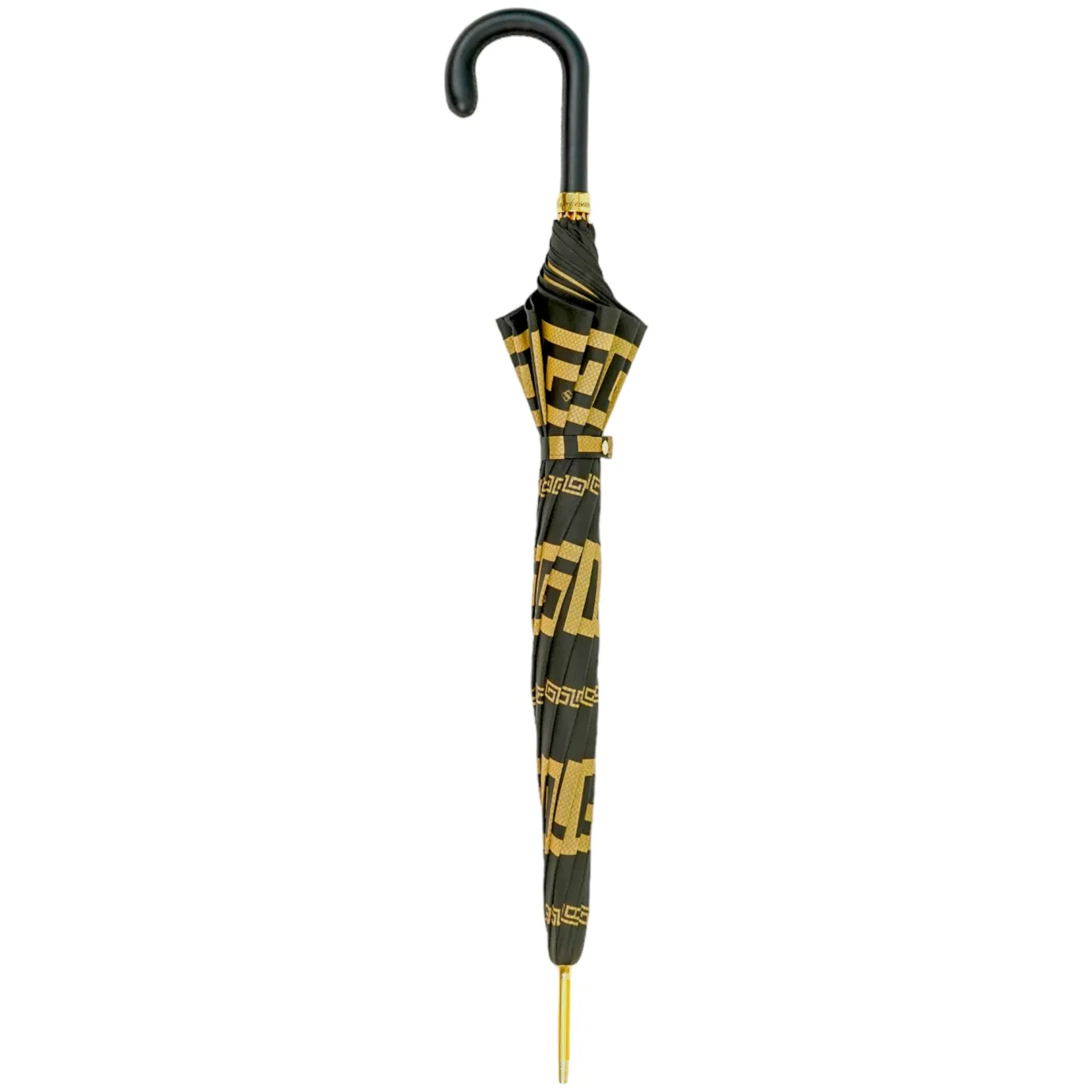 Il Marchesato Italian Greek Design with Leather handle Umbrella Hot