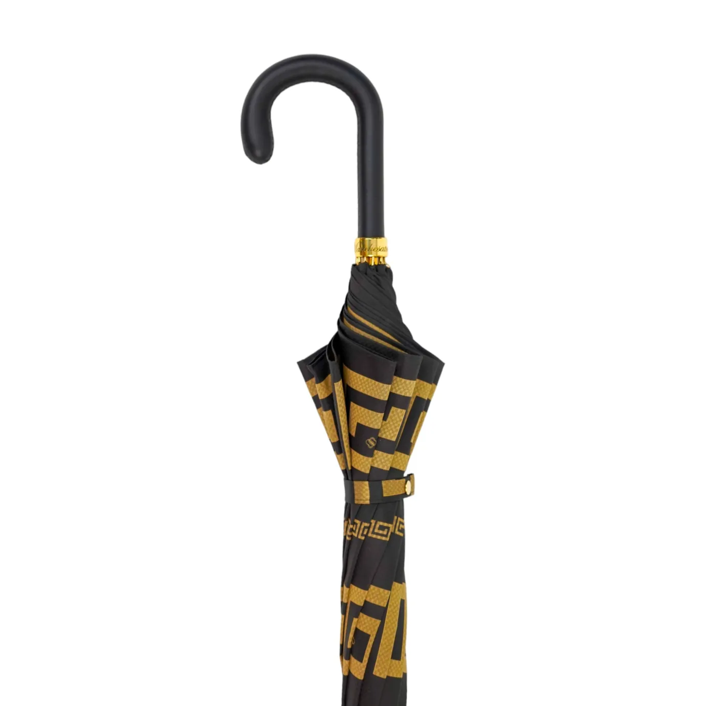Il Marchesato Italian Greek Design with Leather handle Umbrella Hot