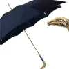 Il Marchesato 24K eagle handle - elegant blue umbrella Hot