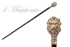 Il Marchesato 24K Lion Walking stick Hot