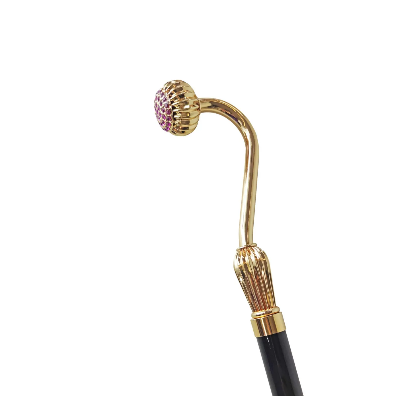 Il Marchesato Ladies Walking stick with amethyst crystals Fashion