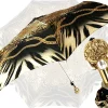 Il Marchesato Leoparded Folding Umbrella With Chains Discount