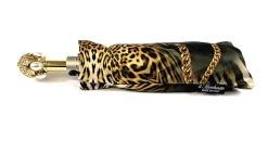 Il Marchesato Leoparded Folding Umbrella With Chains Discount