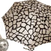 Il Marchesato Lightweight Black & Cream Folding Umbrella Online