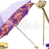 Il Marchesato Lilac Flowers Umbrella, Double Cloth Fashionable Women's Umbrellas Outlet