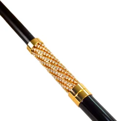 Il Marchesato LIMITED COLLECTION - Jaquard polka dot gold umbrella Discount