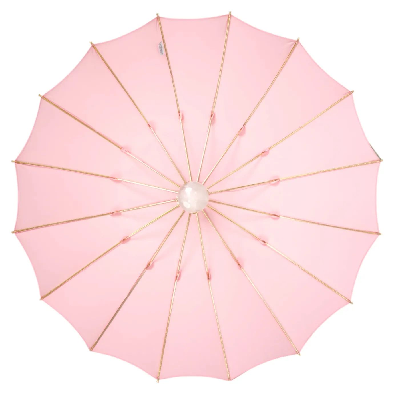 Il Marchesato LIMITED COLLECTION - Pink Umbrella with Gold-Plated Handle and Quartz Online