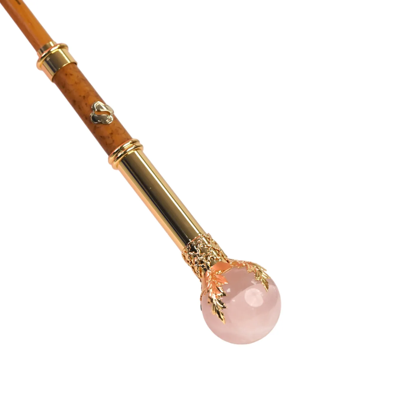 Il Marchesato LIMITED COLLECTION - Pink Umbrella with Gold-Plated Handle and Quartz Online