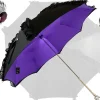 Il Marchesato Limited collection - umbrella with Black lace - exclusive "ilMarchesat Sale