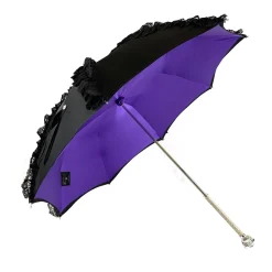 Il Marchesato Limited collection - umbrella with Black lace - exclusive "ilMarchesat Sale