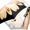 Il Marchesato Lotus Women's Folding Umbrella with Black Duck Handle Handmade Mini Umbrellas Sale
