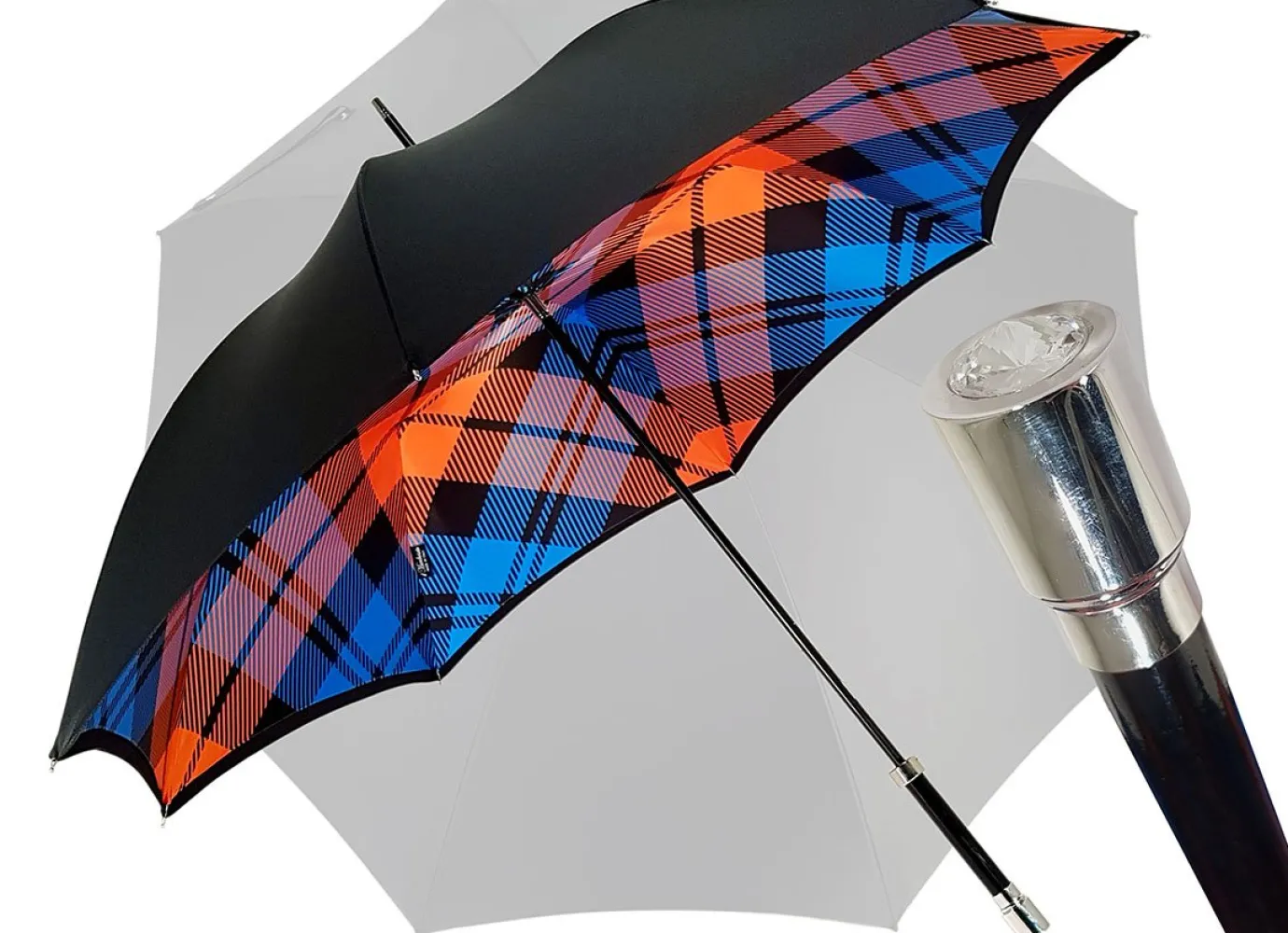 Il Marchesato Luxurious Double Cloth Multicolored Umbrella Hot