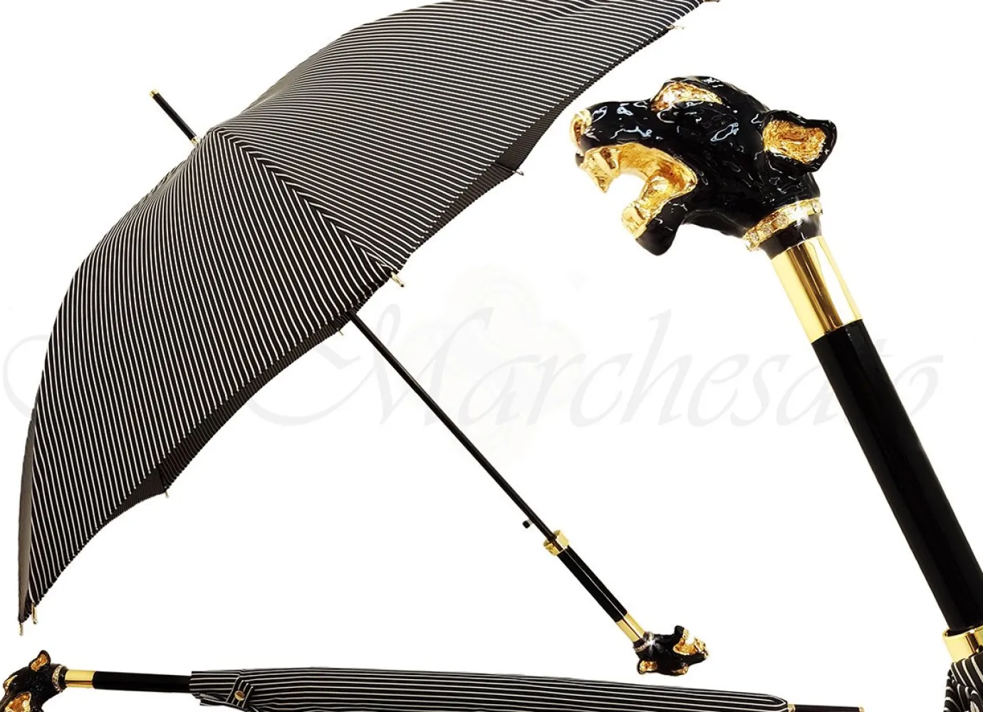 Il Marchesato Luxurious Enameled Dog Luxury men's Umbrella Online