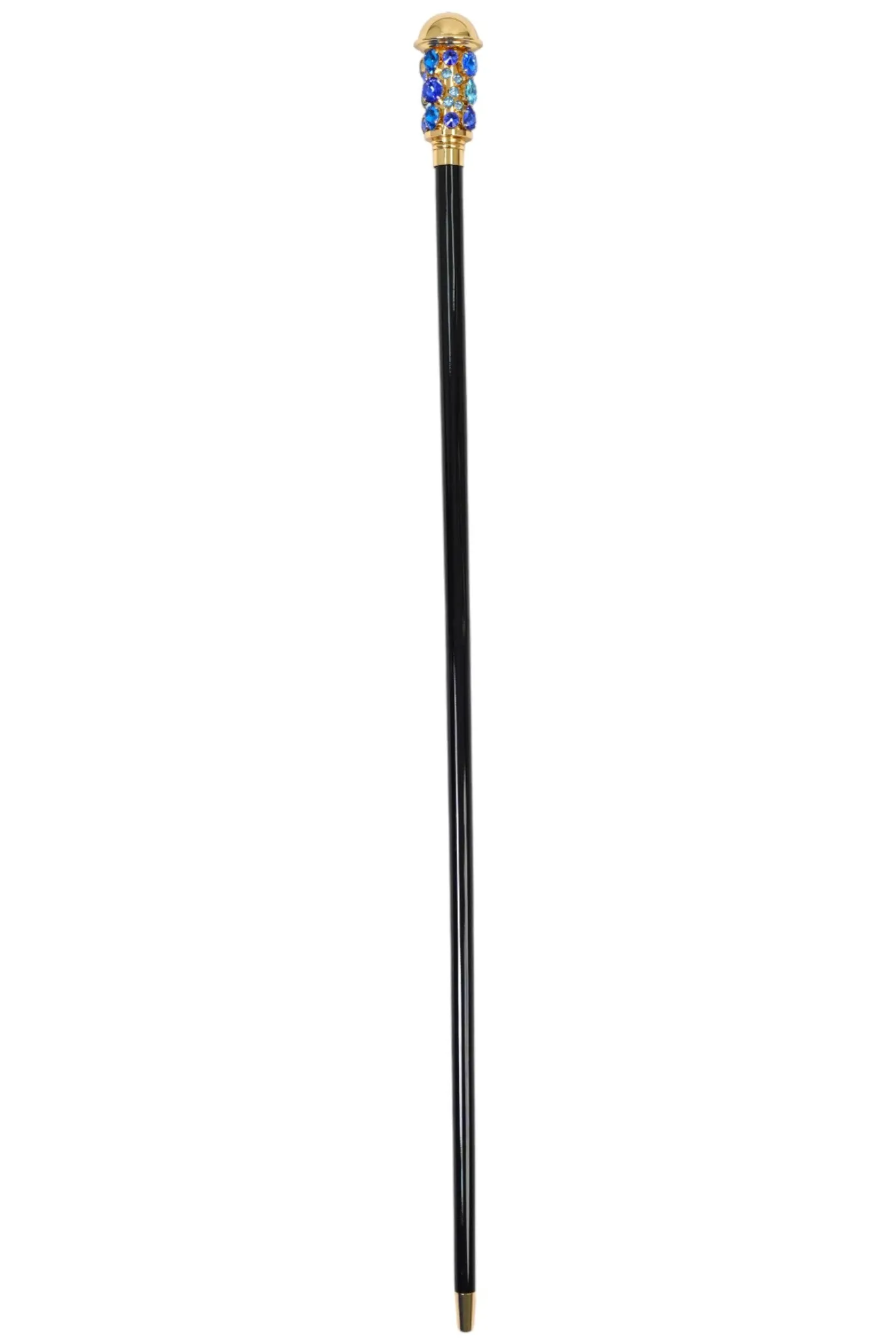 Il Marchesato Luxurious Italian Tradition: 24K Gold-Plated Walking Cane Embellished Clearance
