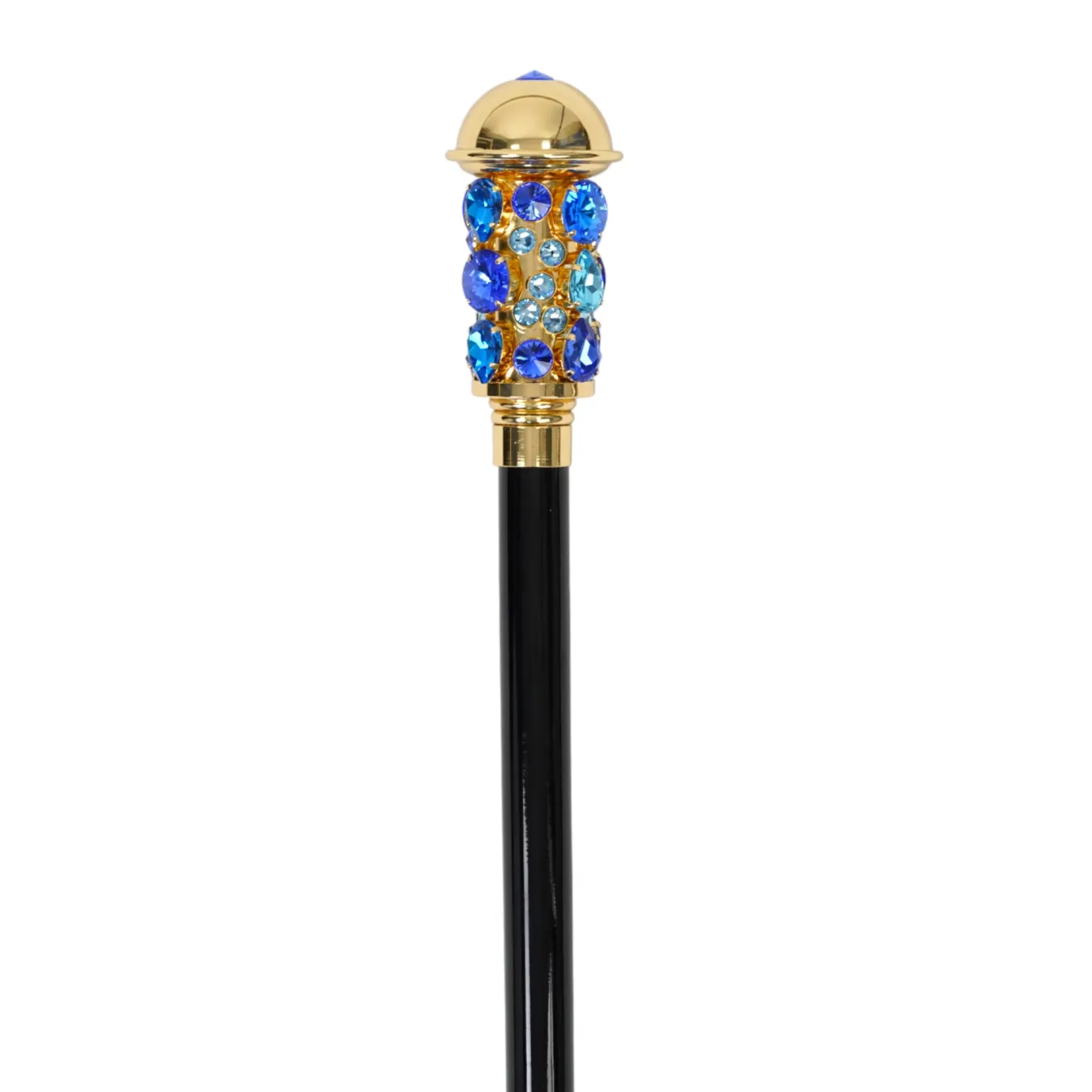 Il Marchesato Luxurious Italian Tradition: 24K Gold-Plated Walking Cane Embellished Clearance