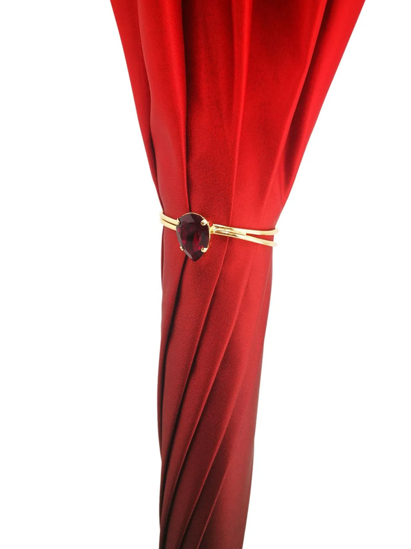 Il Marchesato Luxurious Red Umbrella, Double Cloth - Abstract Design Discount