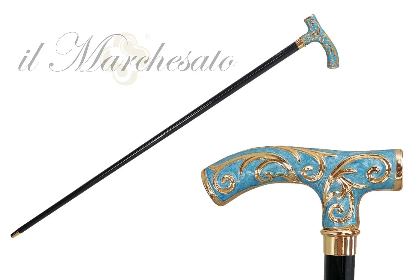 Il Marchesato Luxury crutch walking stick Fashion