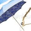 Il Marchesato Luxury Double Canopy Sky-Blue Umbrella Designer Clearance
