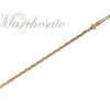 Il Marchesato Luxury Gold plated 24K walking stick with Siam crystals Hot