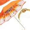 Il Marchesato Luxury Handcrafted Double Canopy Ladies Umbrella Italian Designer Clearance