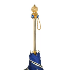 Il Marchesato Luxury in Rain: Handmade Umbrellas featuring 24K Gold-Plated Crystal H Best