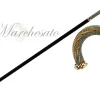 Il Marchesato Luxury Walking stick Encrusted with hundreds Aquamarine Crystals Outlet